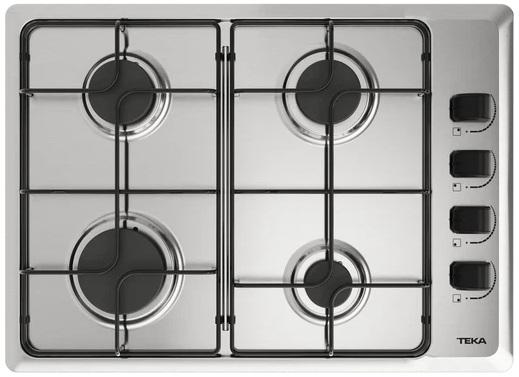 Placa a Gás Natural HLX 540 KL Encastre 60cm 4 Zonas 7500W (Inox) - TEKA