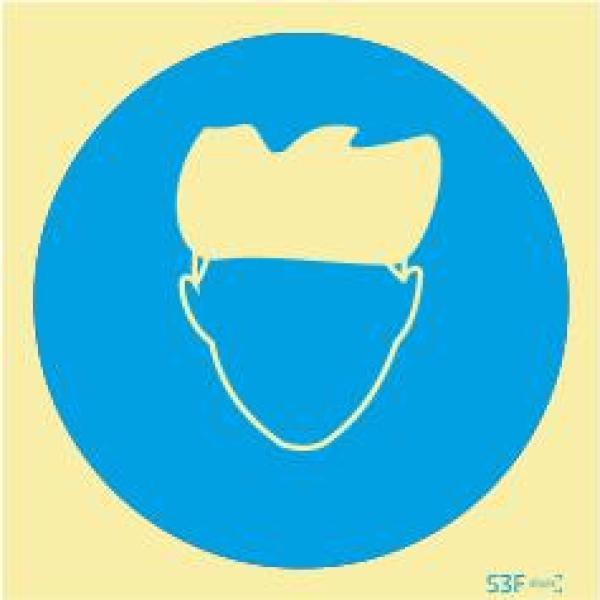 Sinais de Obrigação - Vinil 600x600mm