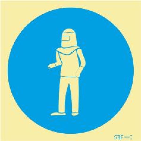 Sinais de Obrigação - Vinil 600x600mm