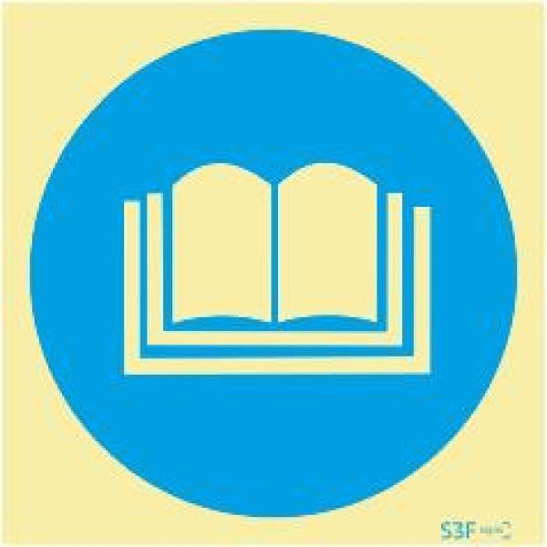 Sinais de Obrigação - Vinil 600x600mm