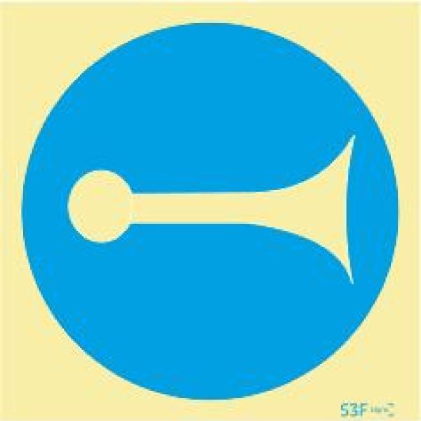Sinais de Obrigação - Vinil 400x400mm