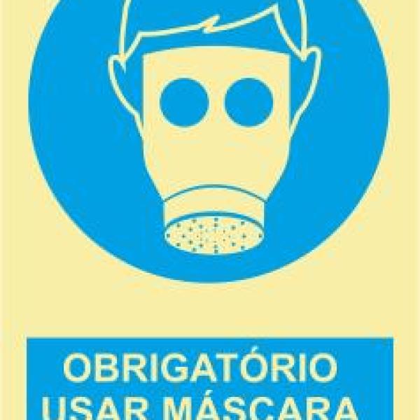 Sinais de Obrigação - Vinil 200x300mm