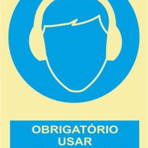 Sinais de Obrigação - Vinil 400x600mm