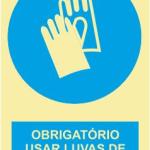 Sinais de Obrigação - Fotoluminescente 1F. 100x150mm