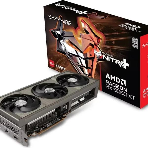 Placa Gráfica AMD Radeon RX 9060 XT RDNA 4 Nitro+ 16GB GDDR6 - SAPPHIRE