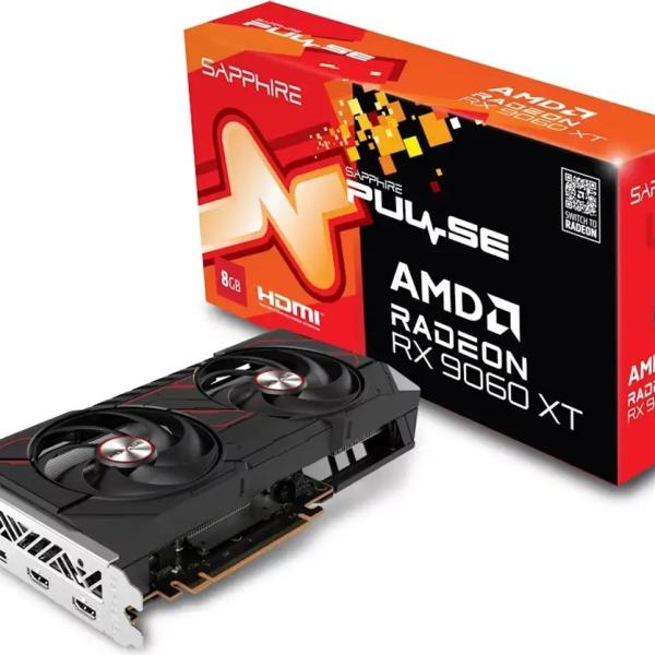 Placa Gráfica Sapphire Pulse Radeon RX 9060 XT Gaming 8GB GDDR6