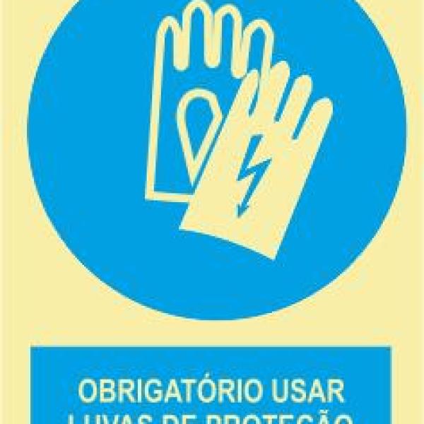 Sinais de Obrigação - Alumínio (0.8mm espessura) 200x300mm