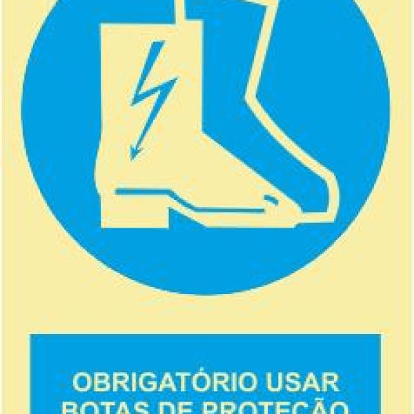 Sinais de Obrigação - Fotoluminescente 1F. 200x300mm