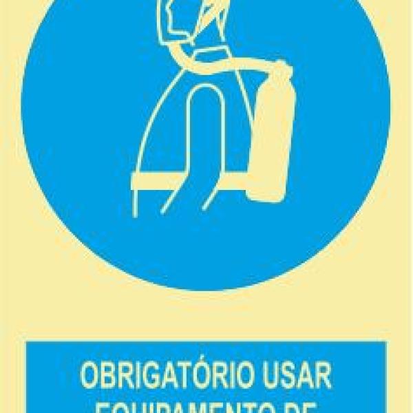 Sinais de Obrigação - Vinil 200x300mm