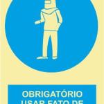 Sinais de Obrigação - Vinil 300x400mm