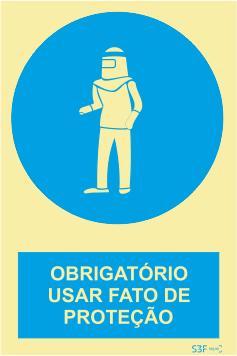 Sinais de Obrigação - Vinil 300x400mm