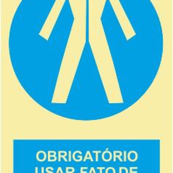 Sinais de Obrigação - Alumínio (0.8mm espessura) 200x300mm