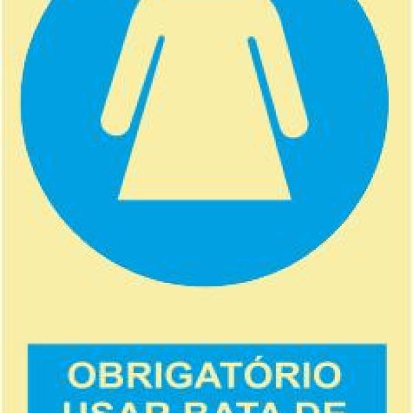 Sinais de Obrigação - Vinil 200x300mm