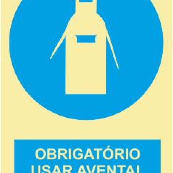 Sinais de Obrigação - Alumínio (0.8mm espessura) 400x600mm