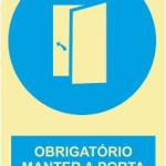 Sinais de Obrigação - Alumínio (0.8mm espessura) 300x400mm