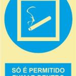 Sinais de Obrigação - Vinil 150x200mm