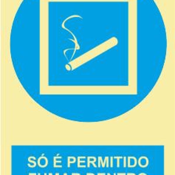 Sinais de Obrigação - Vinil 200x300mm