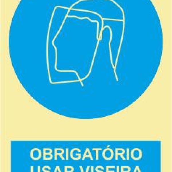 Sinais de Obrigação - Fotoluminescente 1F. 200x300mm