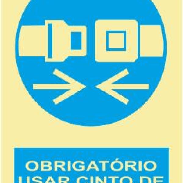 Sinais de Obrigação - Fotoluminescente 1F. 200x300mm
