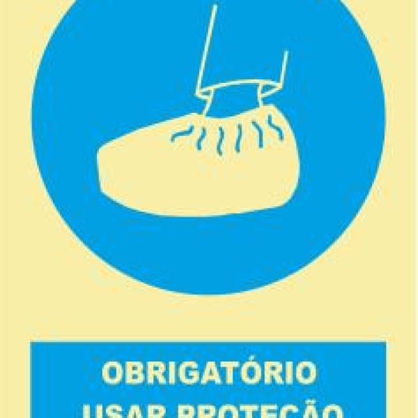 Sinais de Obrigação - Fotoluminescente 1F. 300x400mm
