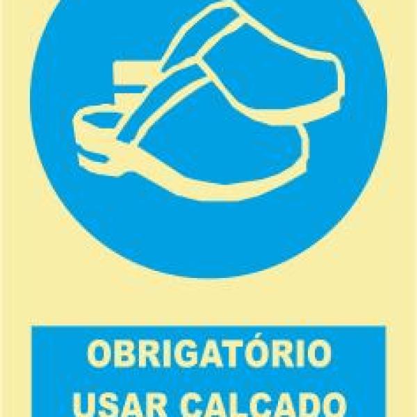 Sinais de Obrigação - Vinil 150x200mm