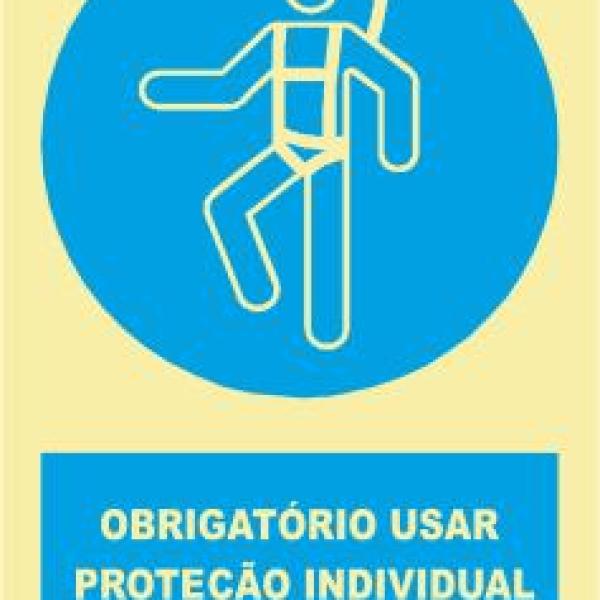 Sinais de Obrigação - Vinil 150x200mm