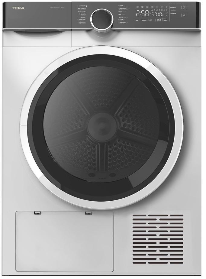 Máquina de Secar Roupa SHK 70840 WH 8Kg Bomba de Calor (Branco) - TEKA