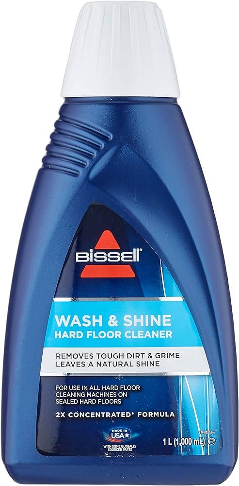 Fórmula de Limpeza Húmida de Pavimentos Duros Wash & Shine (1L) - BISSELL