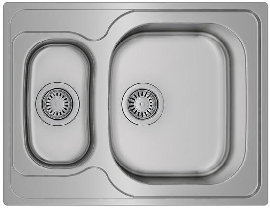 Lava Loiça Retangular Universe 60 T - XP 1½B (Inox) - TEKA