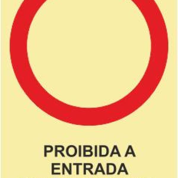 Sinais de Proibição - Alumínio (0.8mm espessura) 400x600mm