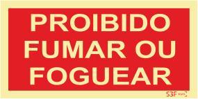 Sinais de Proibição - Alumínio (0.8mm espessura) 400x200mm