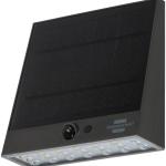 Iluminação Solar LED 2W c/ Sensor de Movimento (Cinzento) - BRENNENSTUHL