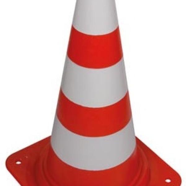 Cone de Sinalização em PVC (75cm) - PEREL