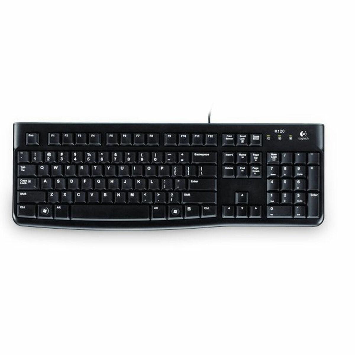 Teclado Logitech 920-002516 Preto Qwerty espanhol QWERTZ