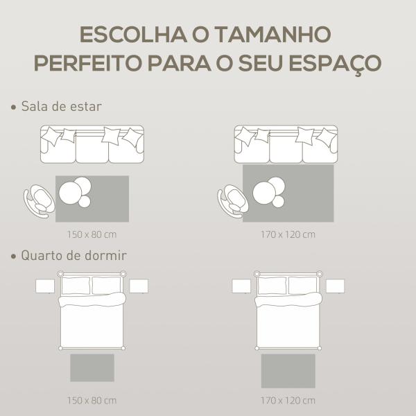 Tapete Sala de Estar 170x120 cm Tapete Lavável na Máquina de Lavar Pelo Curto Estilo Moderno Cinzento Escuro