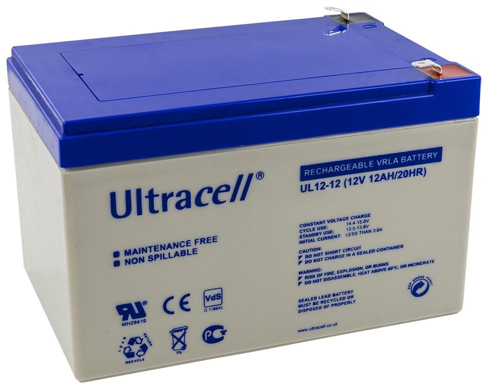 Bateria Chumbo 12V 12Ah (151 x 99 x 95 mm) - Ultracell