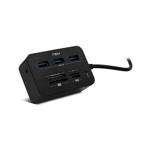 NOX READER ONE CARD READER + USB 3.0 HUB