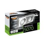 INNO3D RTX 5070 TWIN X2 OC WHITE 12GB GRAPHICS CARD