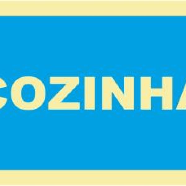 Sinal de Informação - Vinil 600x300mm