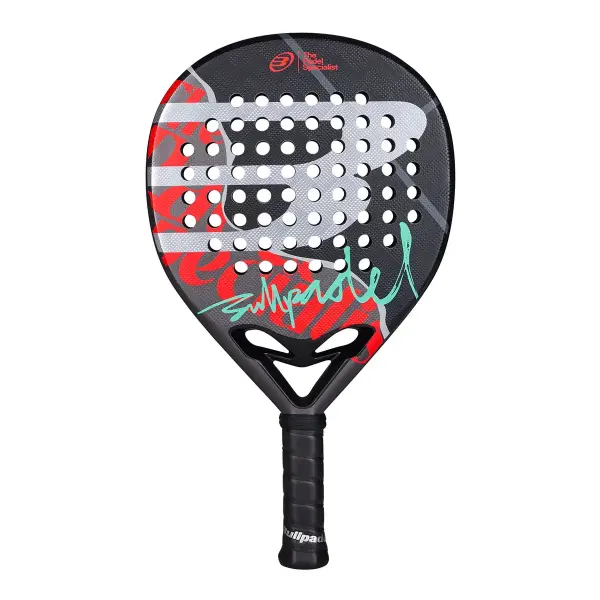 Raquete de Padel Bullpadel Sniper 2.0 Power 2026 Preta e Vermelha — Recondicionada