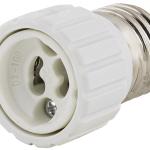 Suporte Adaptador Lampada E27 - GU10