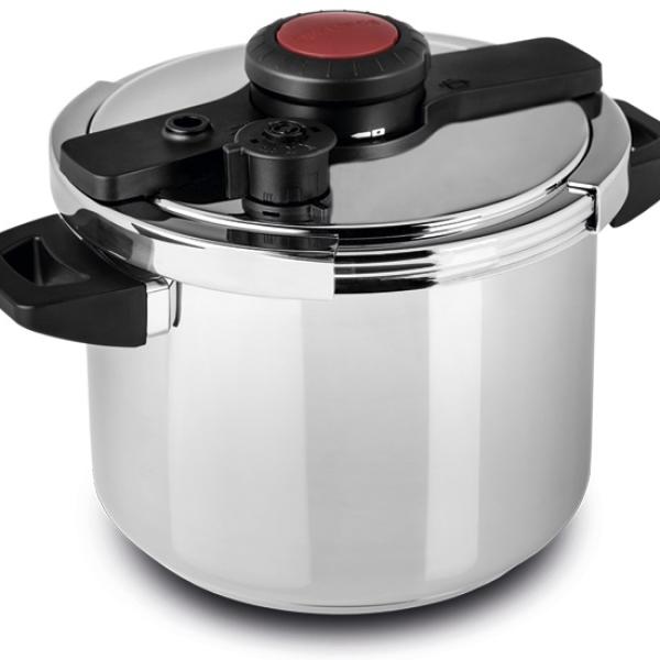 Panela de Pressão c/ Asas 8L (Aço Inoxidável) - SILAMPOS