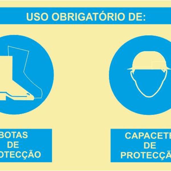 Sinal Composto - Vinil 400x300mm