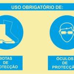 Sinal Composto - PVC Opaco 800x600mm
