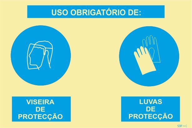 Sinal Composto - Vinil 800x600mm