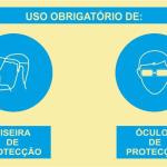 Sinal Composto - PVC Opaco 800x600mm
