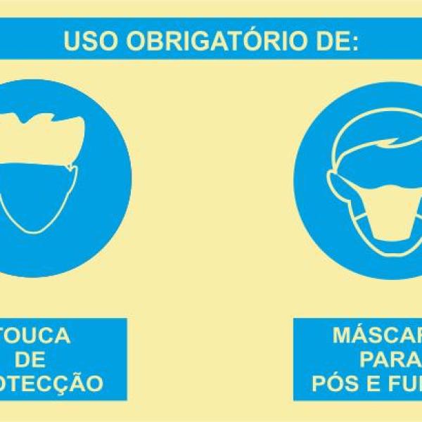 Sinal Composto - Vinil 800x600mm