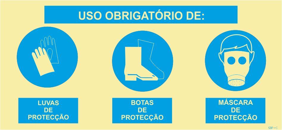 Sinal Composto - PVC Opaco 900X400mm