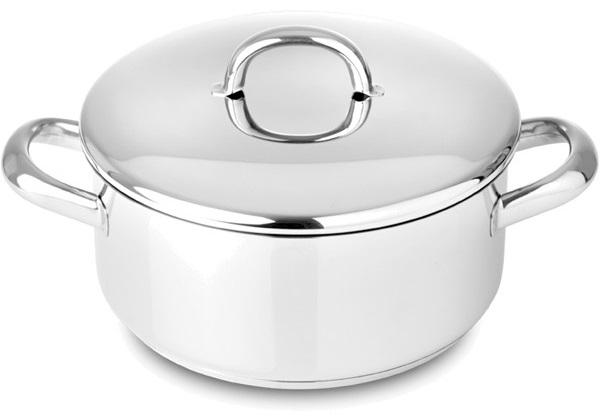 Caçarola de Indução Europa 20 c/ Asas 2,6L (Aço Inoxidável) - SILAMPOS