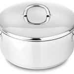 Caçarola de Indução Europa 22 c/ Asas 3.4L (Aço Inoxidável) - SILAMPOS